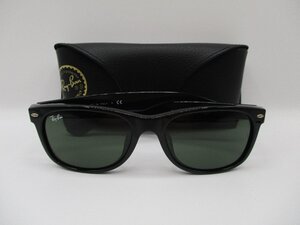 【美品】レイバン Ray-Ban サングラス NEW WAYFARER　RB2132-F　901L 55□18　145