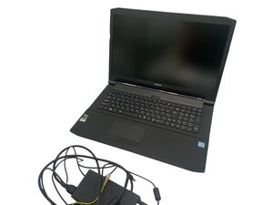 ジャンク mouse computer MB-W830X3-SSD2 Core i7 マウスコンピューター 通電 初期化済み 17.3インチ