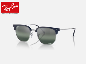 【新品・送料無料】Rayban レイバン RB4416-1417 NEW CLUBMASTER サングラスブルーフレーム 青縁 rb4416-1417