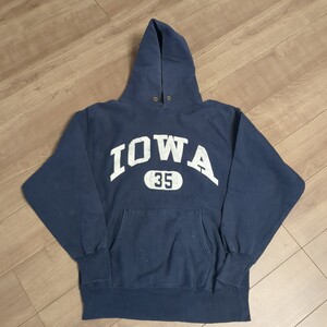 【XL】90s USA製 チャンピオン リバースウィーブ スウェット IOWA Champion REVERSE WEAVE アイオワ トリコ ヴィンテージ 90s