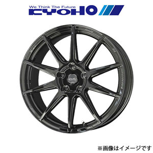 共豊 アルミホイール 4本 サーキュラー C10S レックス A201F(16×6.0J 4-100 INSET40 マットブラック)KYOHO CIRCLAR C10S