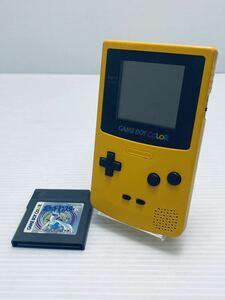 美品 / 動作品Nintendo GAME BOY COLOR ニンテンドー ゲームボーイ カラー 本体 CGB-001 イエローまとめ(H-104)