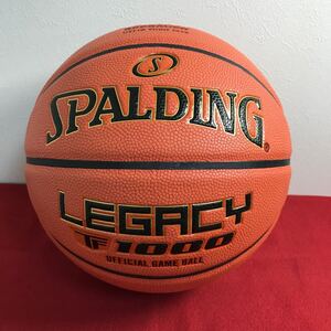 ☆未使用！スポルディング バスケットボール レガシー TF-1000 FIBA JBA 合成皮革 7号球 定価8,470円 ゆうパック