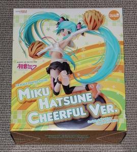 ■【未開封品】グッドスマイルカンパニー 初音ミク Cheerful Ver. 1/8スケール (GOOD SMILE ONLINE SHOP限定)