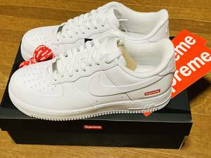 Supreme Nike Air Force 1 Low White 白 26cm us8 エアフォース 新品未使用 ステッカー2枚