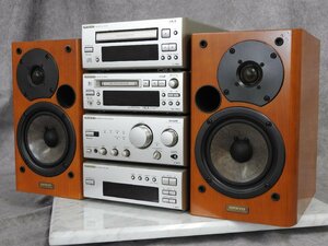 ■TG0830 ☆ ONKYO オンキョー D-102EX C-705X T-405X MD-105AX A-907X システムコンポ ☆現状品☆