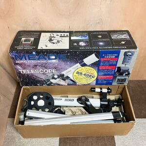 付属品完品 MEADE ミード DS-60EC 天体望遠鏡