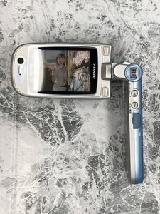 《美品モック》docomo FOMA Panasonic P2102V Light Blue by Panasonic《希少》