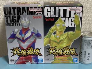 英雄勇像★ウルトラマンティガ マルチタイプ ＆ グリッターティガ★ULTRAMAN TIGA MULTI TYPE★GLITTER TIGA★輝けるものたちへ★まとめて