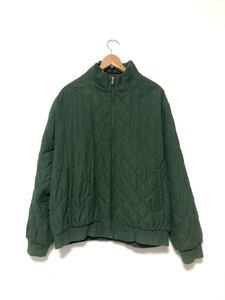 90s POLO GOLF Ralph Lauren JACKET LL グリーン アウター キルティング ジャケット ブルゾン フルジップ ポロゴルフ ナイガイ ビンテージ