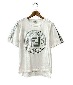 フェンディ 半袖Tシャツ サークルロゴ レディース SIZE 36 (XS) FENDI