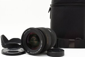 Sigma 24-70mm F2.8 EX DG Macro マクロ Nikon Fマウント [美品] レンズフード ケース 前後キャップ付き フルサイズ対応