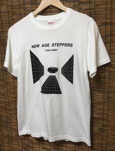 ■NEW AGE STEPPERS 「FADE AWAY」 半袖Tシャツ ホワイト M 検) on-u adrian sherwood dennis bovell lee perry slits pop group dub