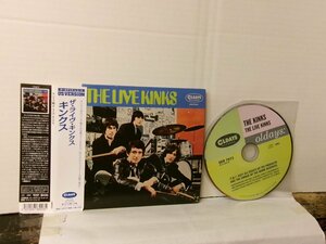 ▲CD KINKS キンクス / ライヴ・キンクス THE LIVE KINKS 帯付・紙ジャケ OLDAYS ODR7023 ◇r50812