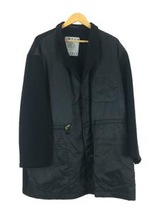 YOHJI YAMAMOTO◆コート/50/ウール/BLK/DY422-304-09//