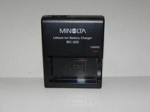 *中古品　純正　MINOLTA BC-200　充電器*