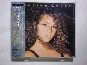 『Mariah Carey/Mariah(1990)』(1990年発売,CSCS-5253,1st,廃盤,国内盤帯付,歌詞対訳付,Vision Of Love,Love Takes Time,Someday)