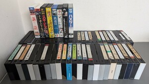 9022★ ビデオテープ VHS 60本まとめ 使用済み ジャンク品