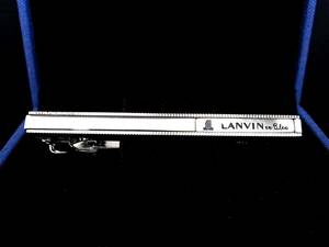 ■新品N■№0388 ランバン【LANVIN】【シルバー】■ネクタイピン タイピン セット♪