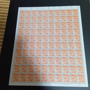 普通切手　35円100面シート　金魚　額面総額3500円