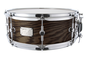 ASH Snare Drum 5.5x14 Blackish Ash Oil