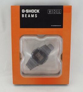 T3939〇CASIO(カシオ)G-SHOCK ジーショック BEAMS ビームス別注 腕時計 DW5600BEAMS20-8JR ブラックスケルトン 美品