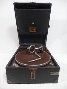 K556/14J□HIS MASTERS VOICE 蓄音機 アンティーク No4 サウンドボックス付き用 中古品□