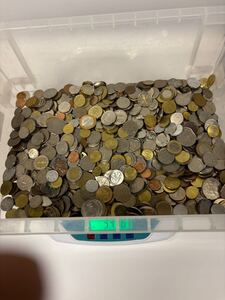 世界各国の硬貨　総重量5436g