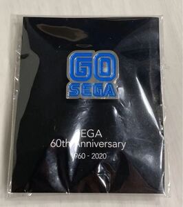 セガ GO SEGA 設立60周年 ピンバッジ 新品 非売品