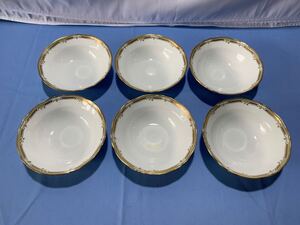 Noritake ノリタケ　1485 CONTESSA コンテッサ　金彩　鉢　皿　6客セット