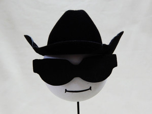 Cool Cow Boy Antenna Topper【定形外郵便発送可】アンテナの先端に付けるアンテナトッパー カウボーイ