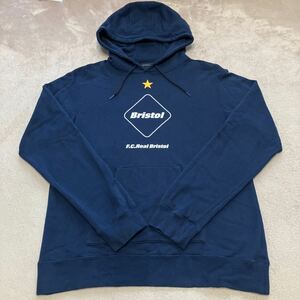 F.C.Real Bristol エフシーリアルブリストル スウェットパーカー ネイビー サイズL SOPH. 正規品 日本製 超美品