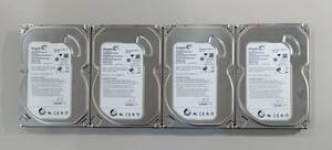 KN3256 【中古品】4個セット Seagate ST3500418AS HDD 500GB