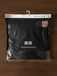 UNIQLO HEATTECH alexanderwang Black size L ユニクロ ヒートテック アレキサンダーワン エクストラウォーム 極暖 黒 Lサイズ 新品 未開封