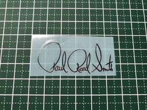 Paul Reed Smith メタルロゴ ステッカー 補修・リペア用 Chrome PRS #DECAL-PRS-MCHROME