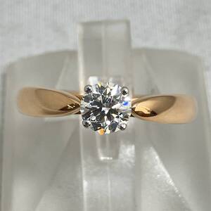 Tiffany&CO. ティファニー Pt900 K18 ダイヤモンド0.36ct リング 指輪 鑑定書付 店舗受取可