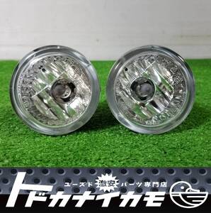 ダイハツ純正 フォグランプ KOITO 114-51753 ムーヴコンテ L575S アトレー S320G ミラジーノ L650S 等 左右セット ガラス o-1