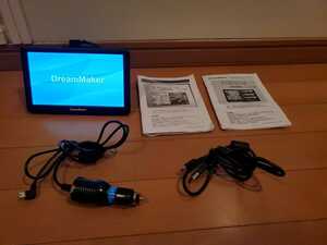 DreamMaker ポータブルナビ 7インチ ワンセグ　ナビ