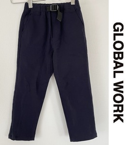 ■激安■GLOBAL WORK/グローバルワーク■キレイメクライミングパンツ/ボトムス■ネイビー/キッズM■100-110◎