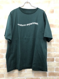 uniform experiment ユニフォームエクスペリメント Tシャツ 半袖 UE-220051 グリーン 4 111391478
