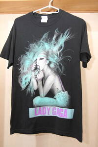 GILDAN LADY GAGA ツアー Tシャツ　Sサイズ　★中古（並品）