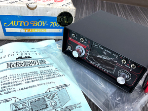 ■希少未使用■UNISQ AUTO BOY-7000 GT ブラック TRUCKER マーカーリレー機 1200W 12/24V デコトラ ユニットスクウェア オートボーイ7000GT