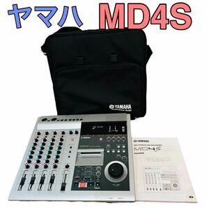 YAMAHA　ヤマハ　MTR　マルチトラックMDレコーダー　MD4S　RECORDER ケース付き