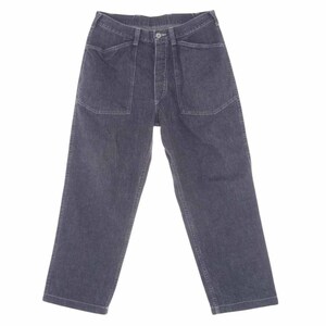 TENDERLOIN テンダーロイン 22SS DENIM TROUSERS WASH デニム トラウザーズ ウォッシュ パンツ グレー系 SMALL【中古】