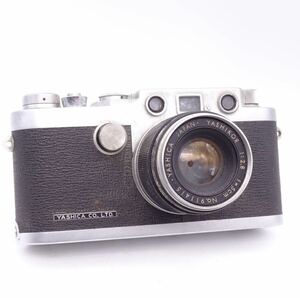 【現状品】 YASHICA YE LEICA Lマウント YASHIKOR 1:2.8 5cm レンジファインダー ヤシカ バルナック式 フィルムカメラ レンズ 