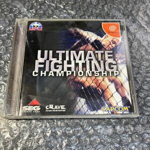 ドリームキャスト/Dreamcast UFC アルティメット ファイティング チャンピオンシップ カプコン 動作未確認