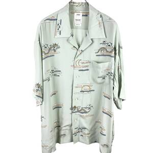 ビズビム(VISVIM) COPA SHIRT S/S Whole Print Shirt (green)