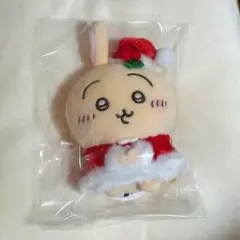 ちいかわ クリスマス サンタさんだ！持ちますマスコット うさぎ ぬいぐるみ