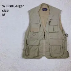 Willis&Geiger　ウィリスアンドガイガー　ベスト　カーキ　M B893