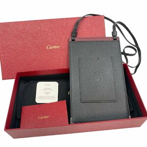 現行モデル 未使用 カルティエ Cartier レディース スマホ ポーチ L3001836 スマホショルダー 斜めがけ　クロスボディ